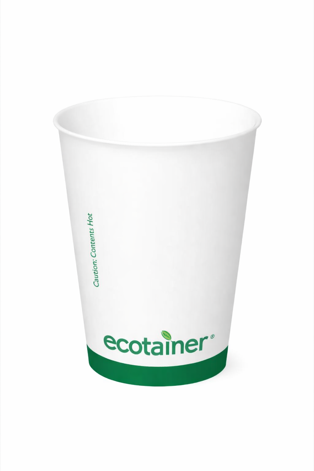 Ecotainer International Paper Cup 12 oz - 1000 Count