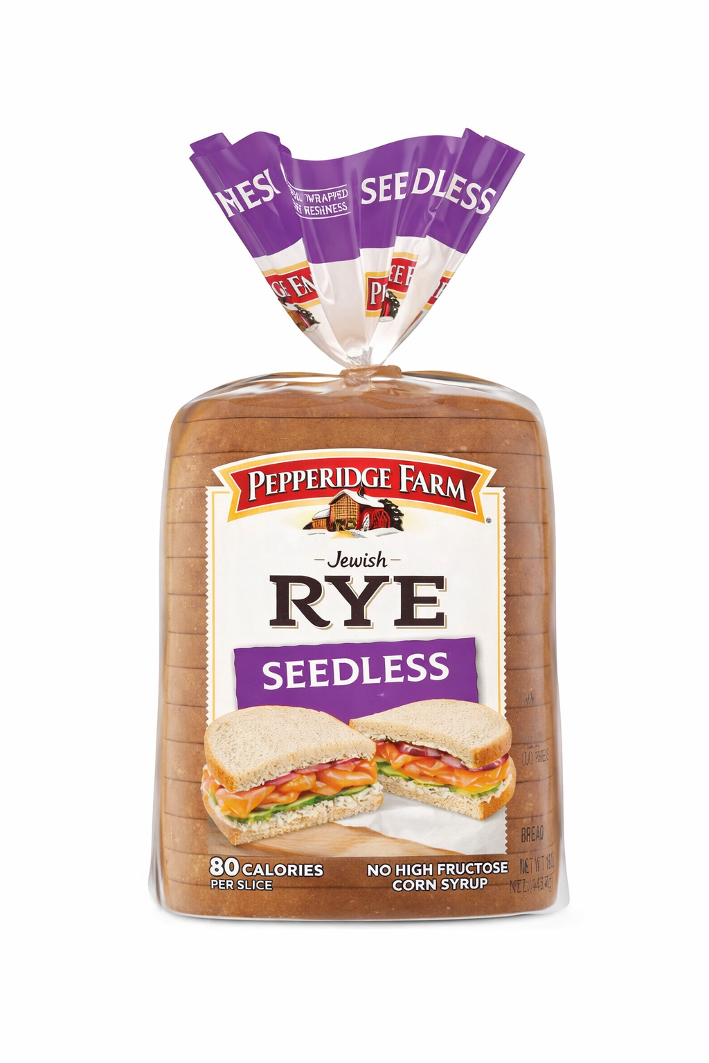 Pepperidge Farm Seedless Rye Bread 16 oz - 1 Count