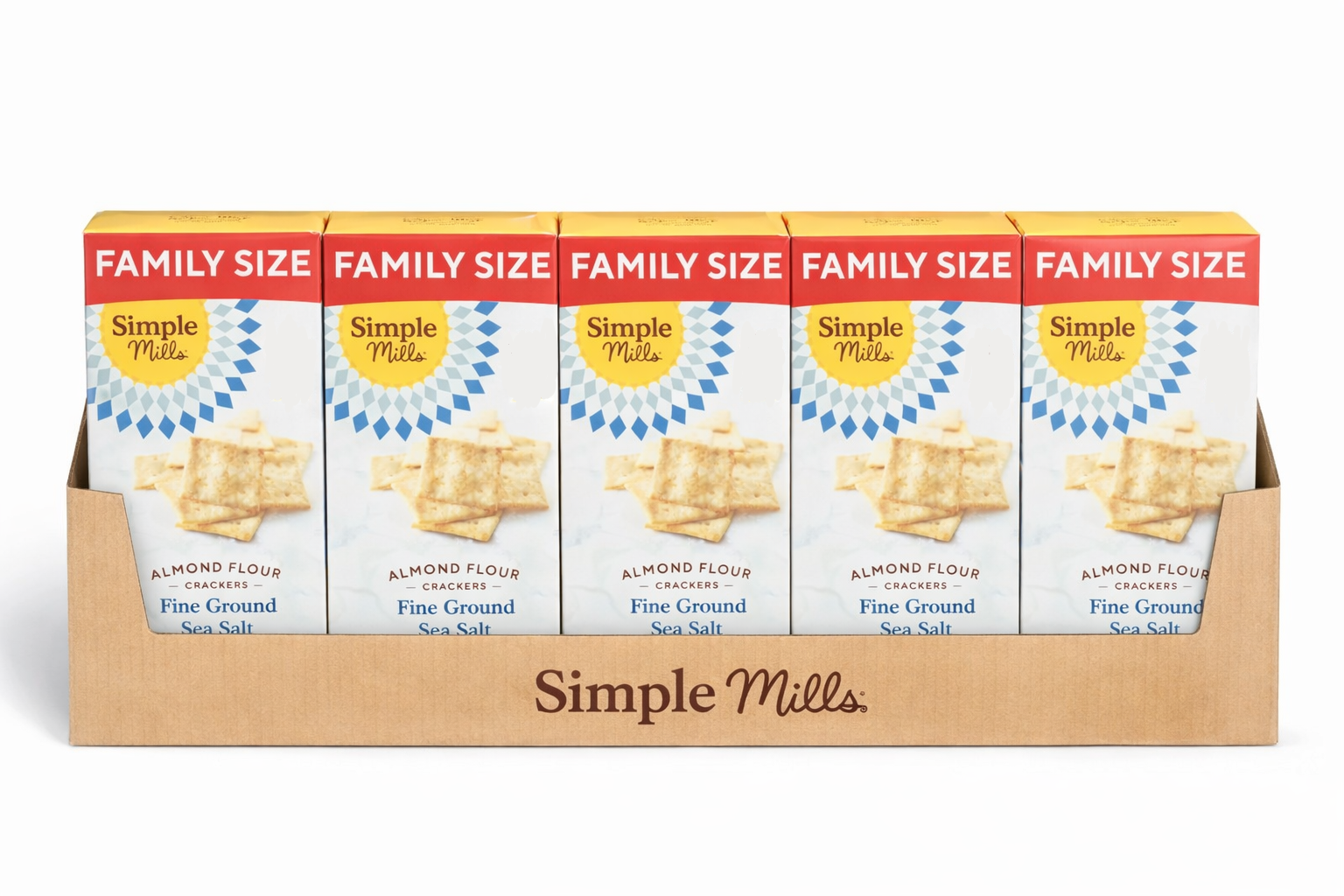 Simple Mills Almond Flour Crackers 7 oz - 6 Count