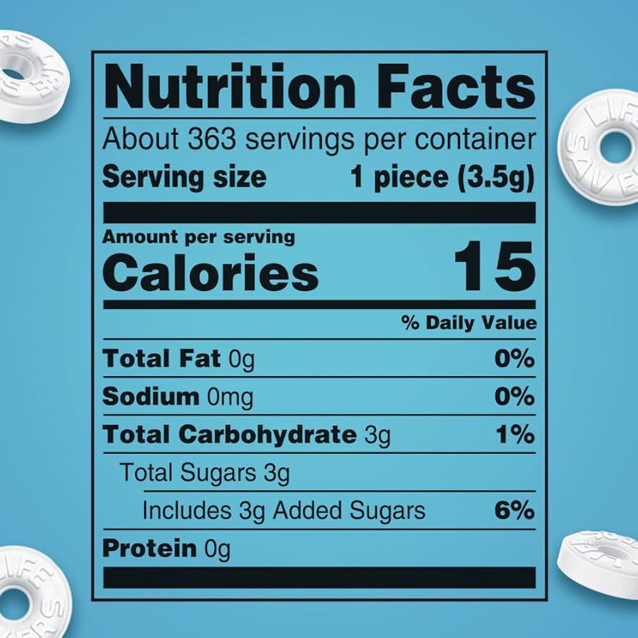 Lifesavers Peppermint Individually Wrapped Mints 44.93 oz - 1 Count
