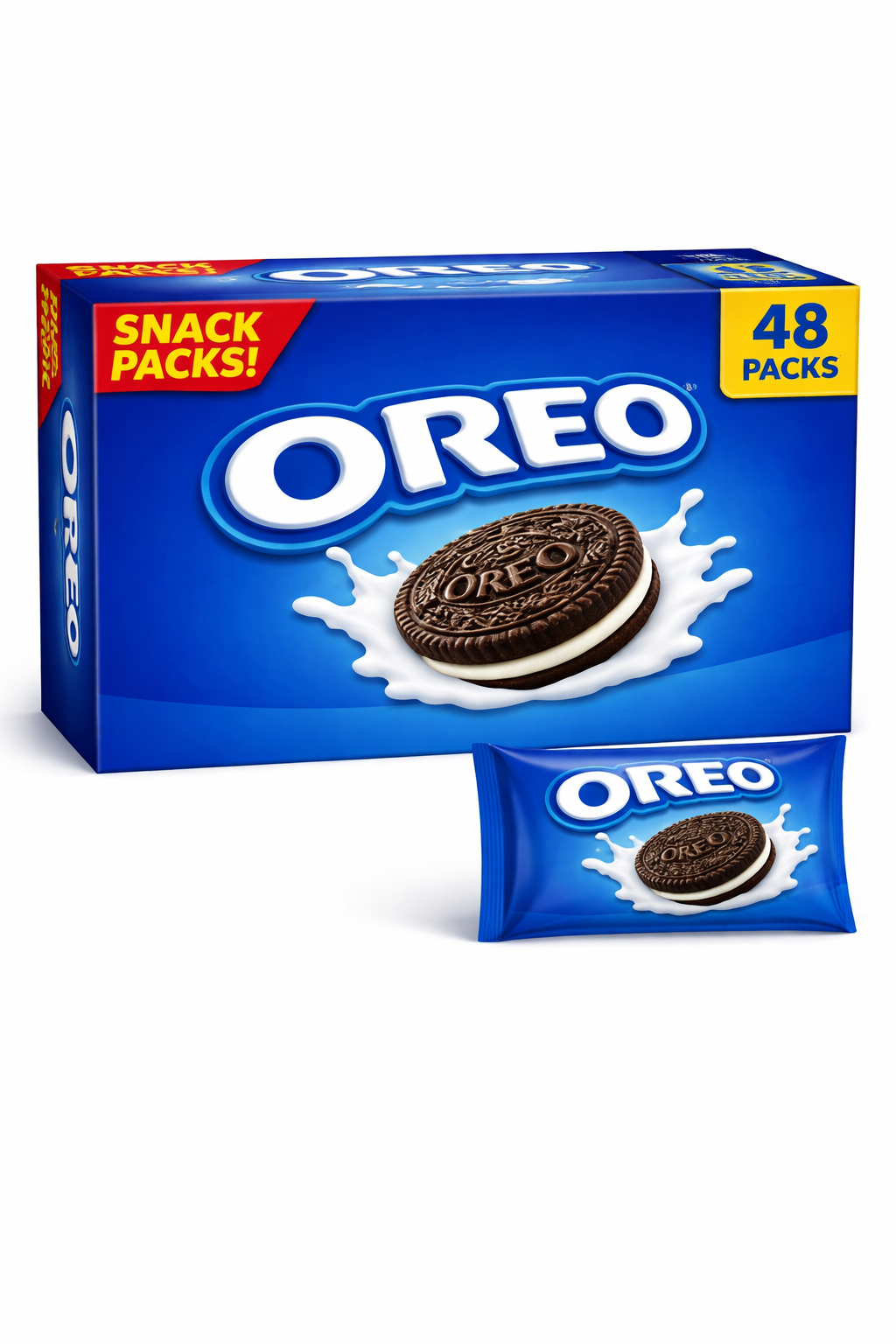 Oreo Cookies Single Serve Packs 2.4 oz - 48 Count