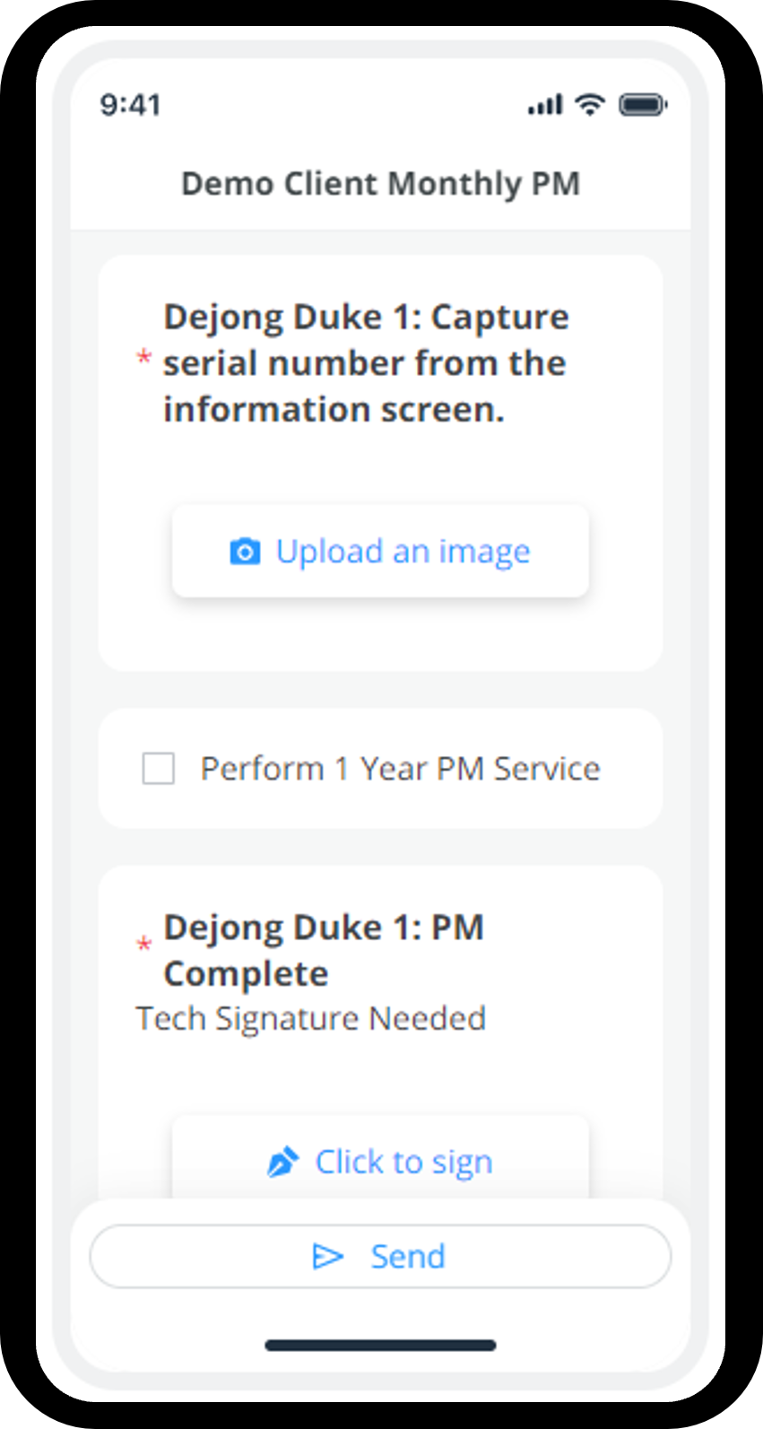 preventative maintenance